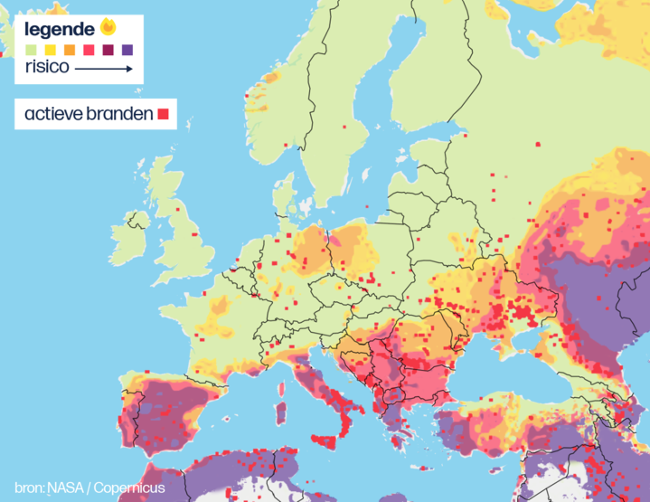 De zomer van het vuur waar branden de bossen, hoe komt dat, en wat