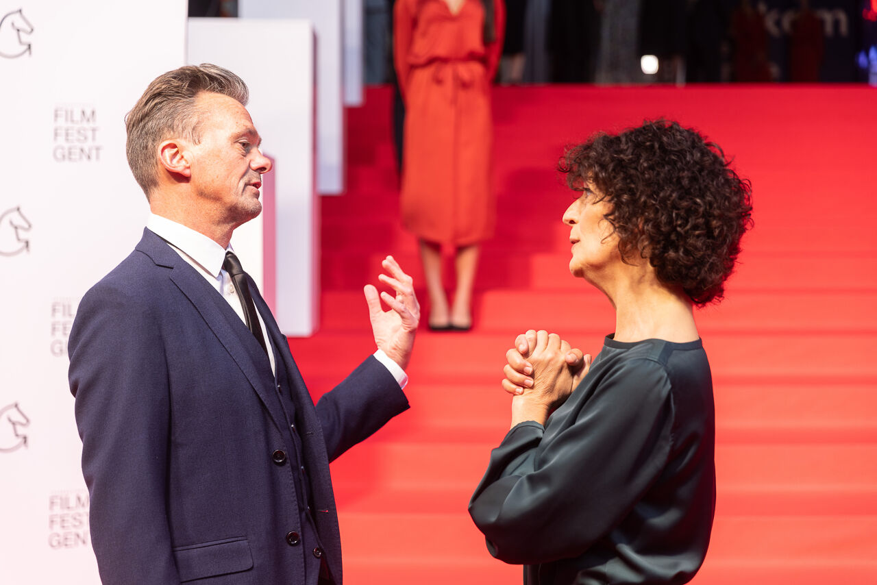 Our fellow film journalist Levin Van Gils (left). Our fellow film journalist Levin Van Gils (left).