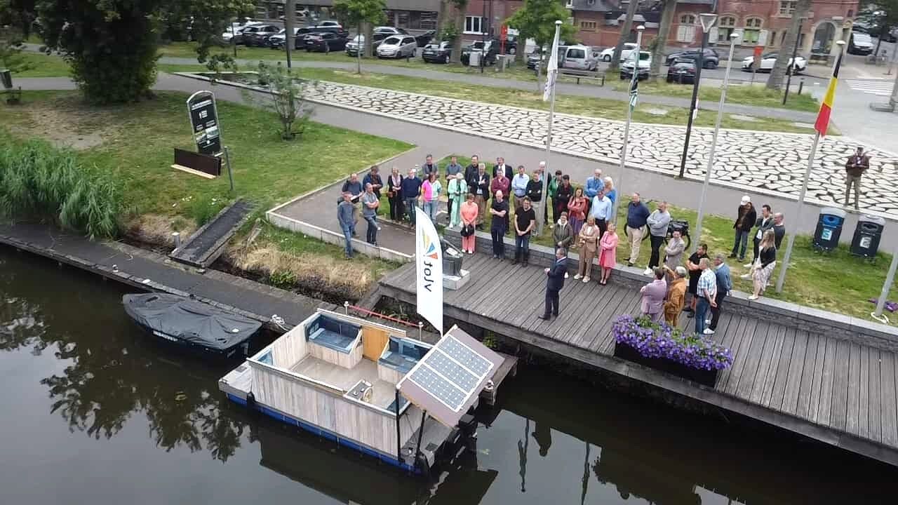 Drijvend Vergaderlokaal In Lokeren Dankzij Vlot Scholen: “Ons Eigen ...