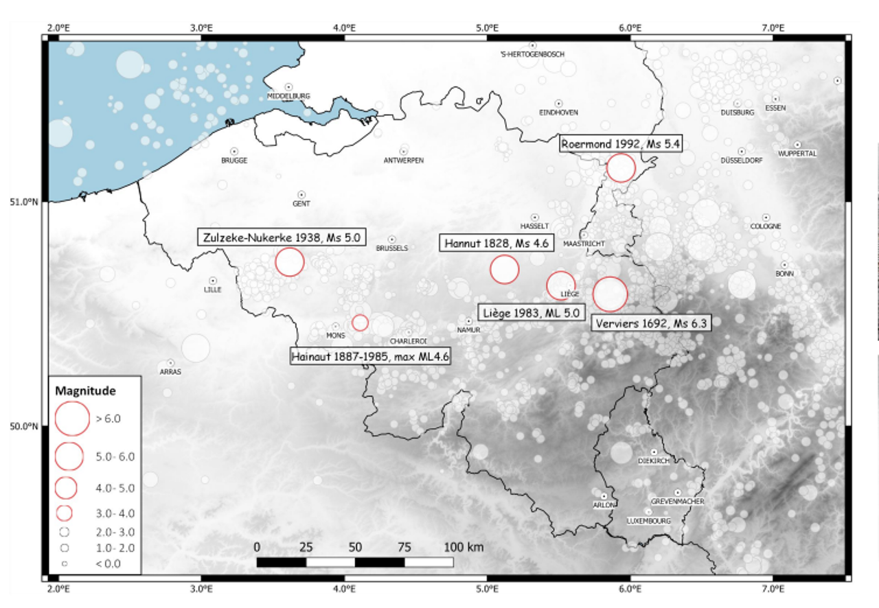 Wat is de kans op een zware aardbeving in België? "Klein, maar niet