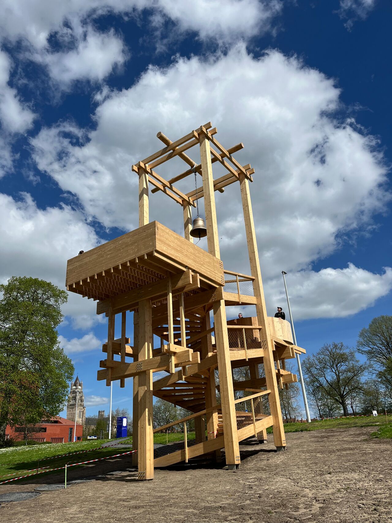 Climbing and ringing the bell: Climbing and ringing the bell: