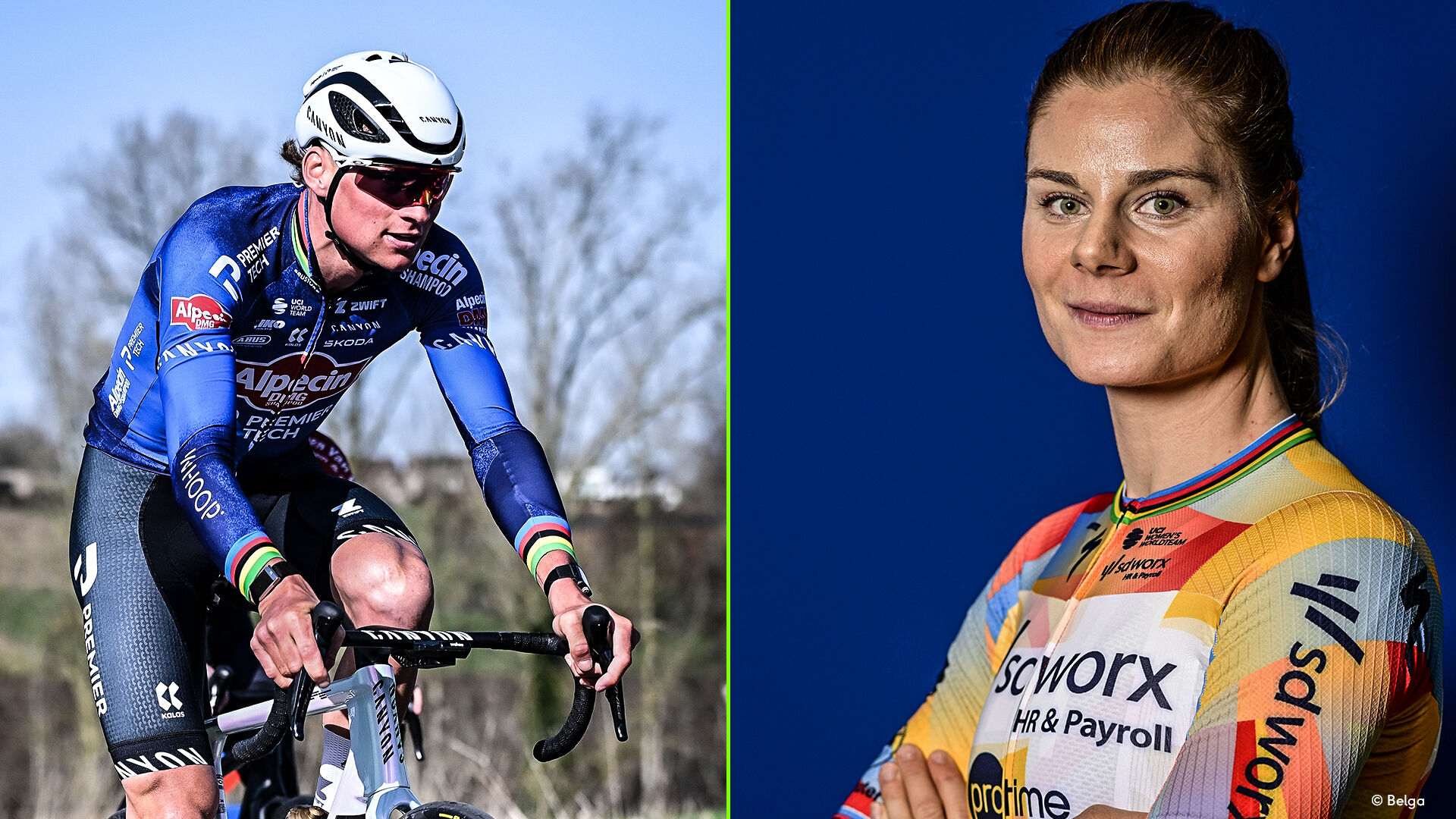 POLL Omloop Nieuwsblad: meer dan 1 op 2 Sporza-surfers zet zijn geld op Mathieu van der Poel en Lotte Kopecky