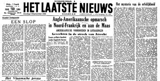 75 Jaar Geleden: De Eerste Kranten In Bevrijd België En Het Einde Van ...