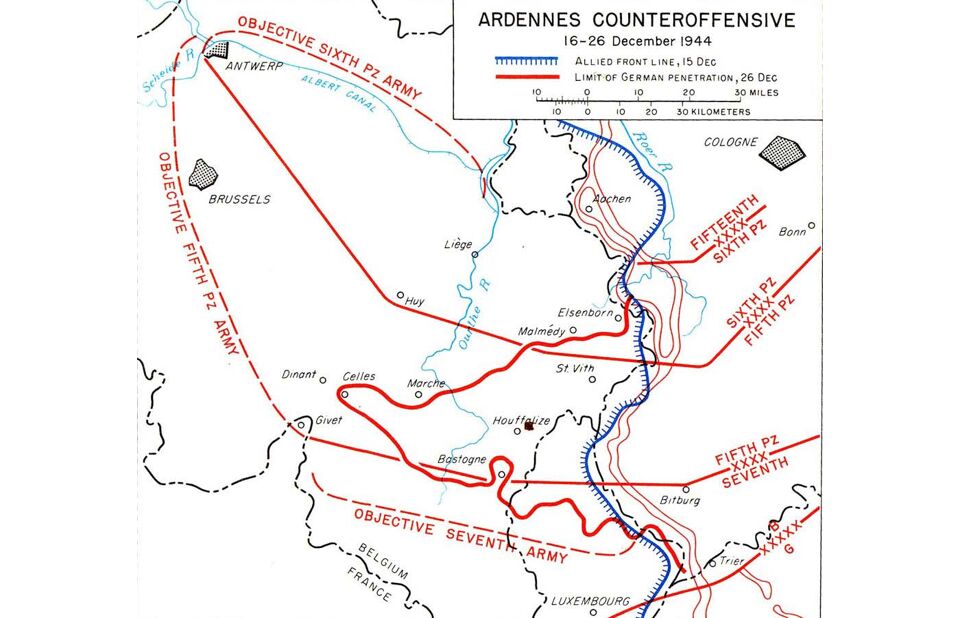 75 Jaar Geleden: Hitler Lanceert Het Ardennen­offensief, Zijn Laatste ...