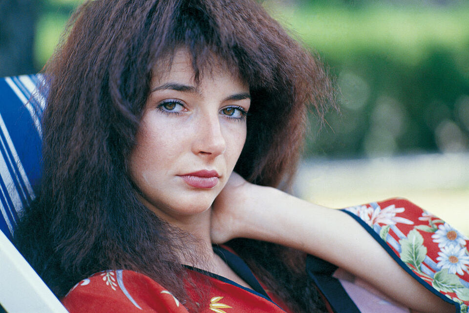 Kate Bush in de jaren 80.