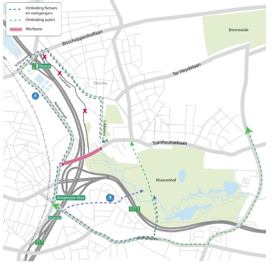 Dit Weekend Plaatsing Nieuwe Fietstunnel Onder Turnhoutsebaan In Deurne ...