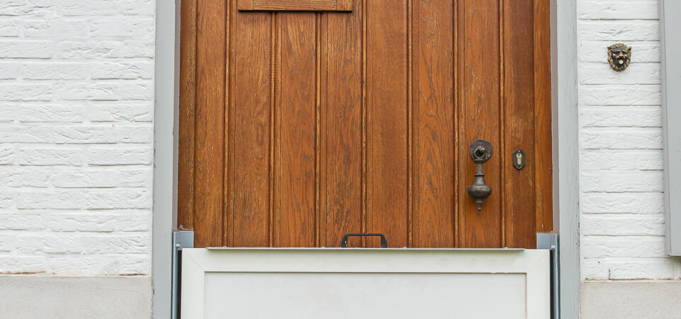 Overstromingsbarrière | Aluminiumlegering | Reflecterende Waarschuwingsstrepen