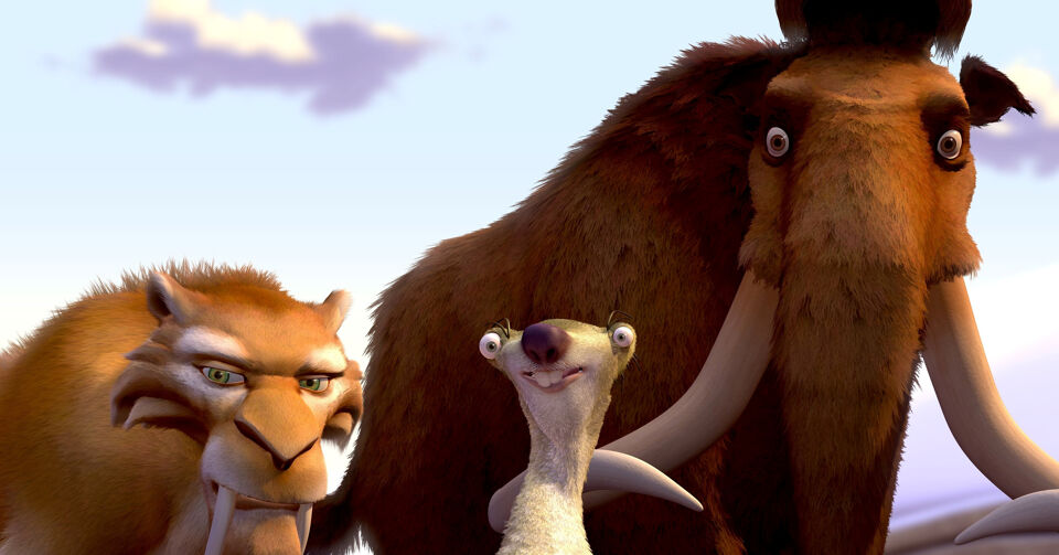 Animatiefilm Over Een Mammoet En Een Luiaard