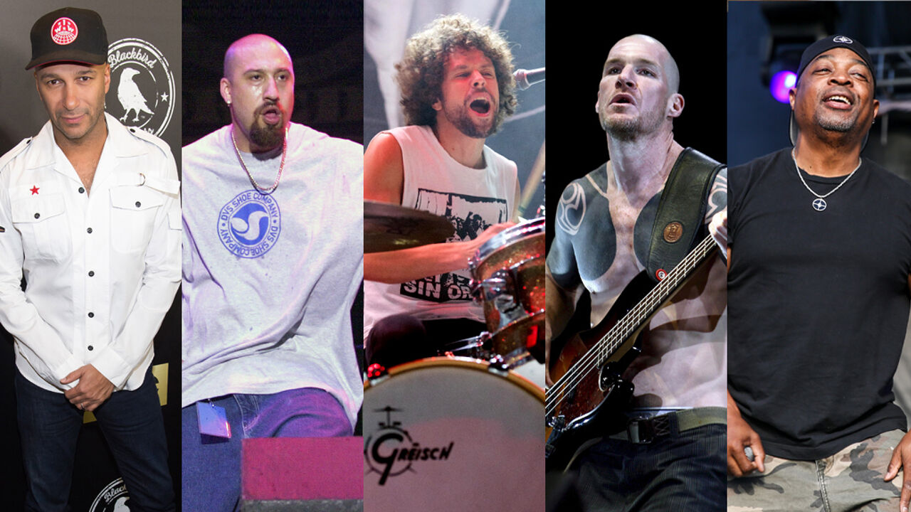 Rage Against The Machine Cypress Hill Public Enemy Sterren Rage Against the Machine, Public Enemy en Cypress Hill samen in