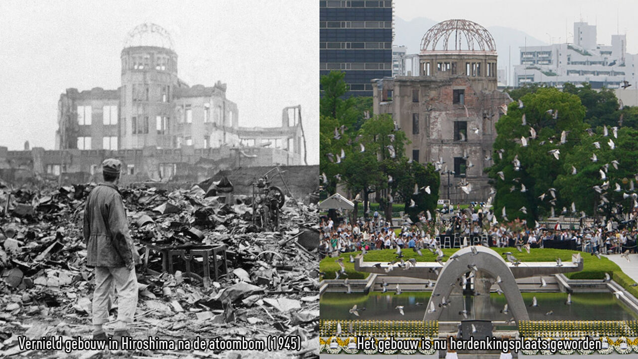 Geen Amerikaanse excuses voor atoombommen op Hiroshima en Nagasaki