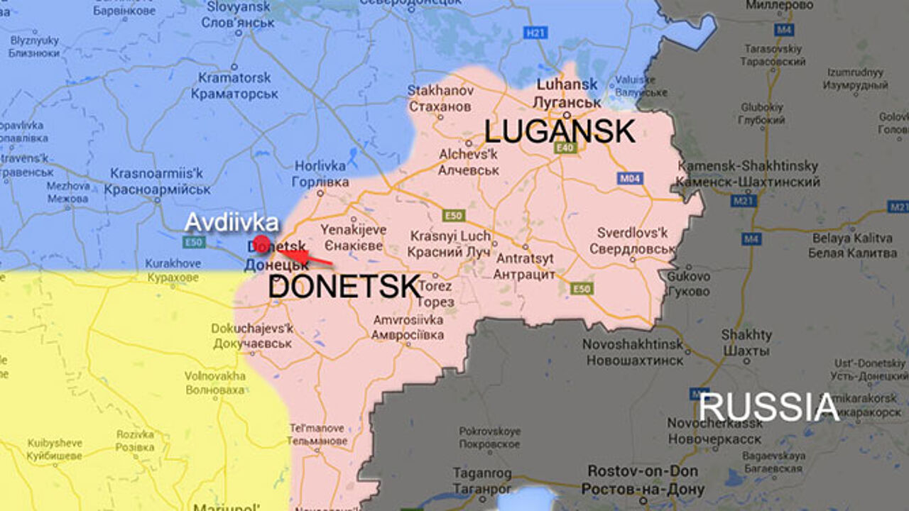 Сколько время в украине в донецке. Донецк и Луганск на карте. Границы Донецка и Луганска на карте. Донецк и Луганск на карте России.
