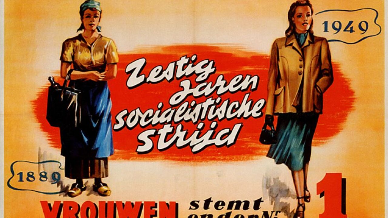 70 jaar geleden mochten vrouwen voor het eerst gaan stemmen | VRT NWS