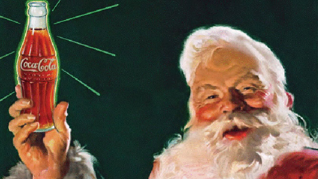 Hoe Coca-Cola de kerstman kleurde en hits maakte | VRT NWS: nieuws