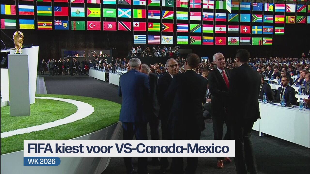 WK 2026 vindt plaats in VS, Canada en Mexico | sporza