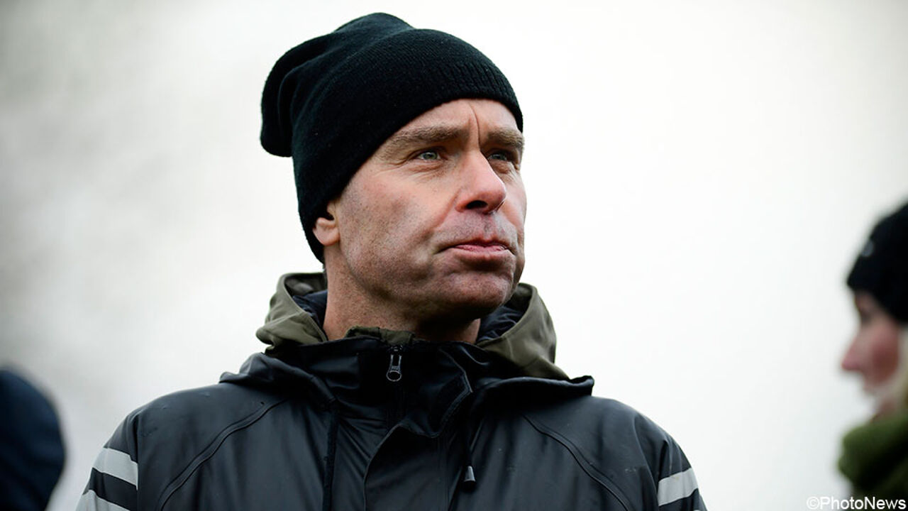 Parcoursbouwer Richard Groenendaal.