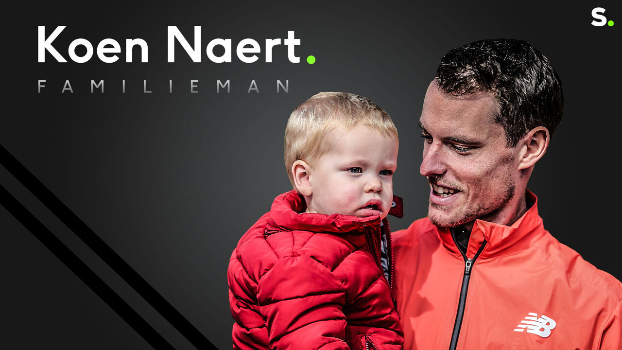 Koen Naert als familieman 