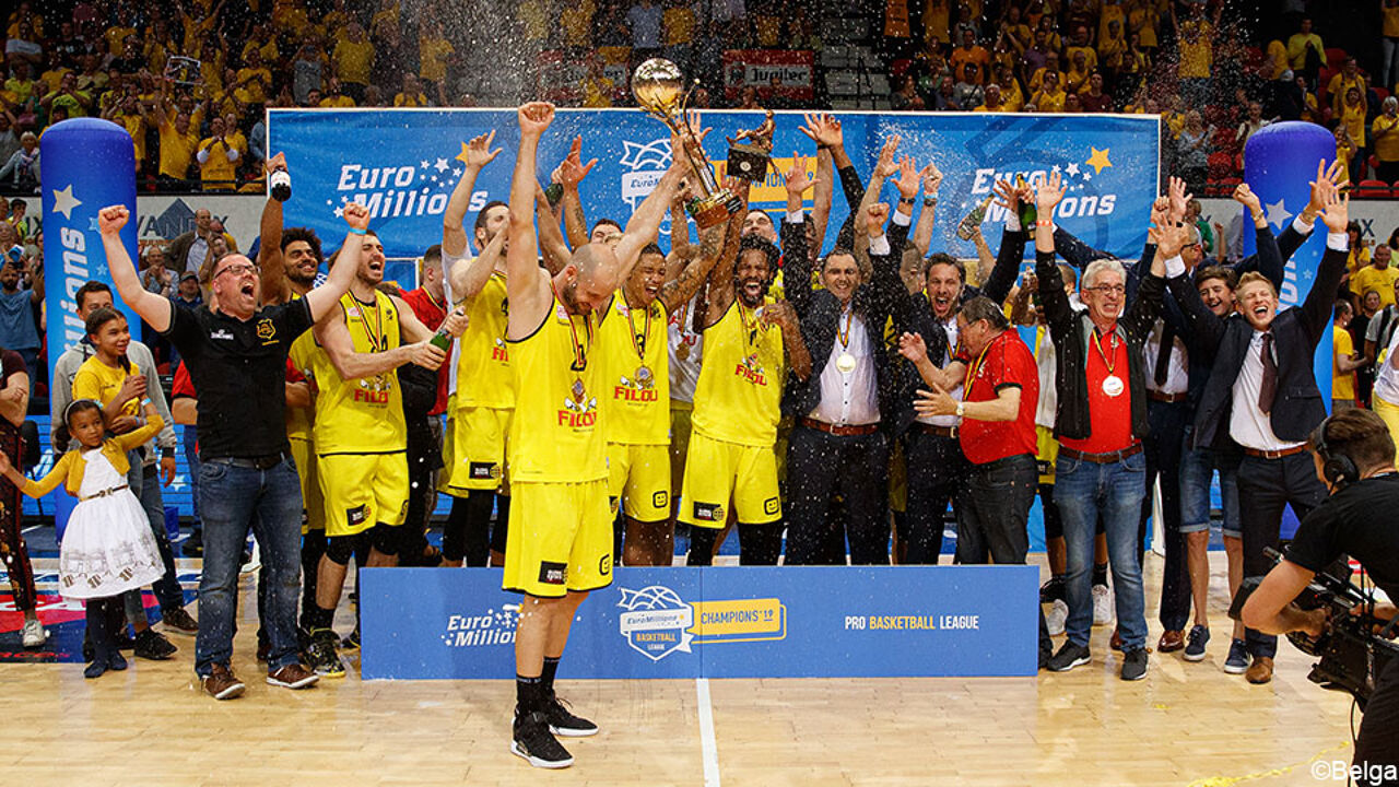 Oostende is voor achtste keer op rij landskampioen sporza