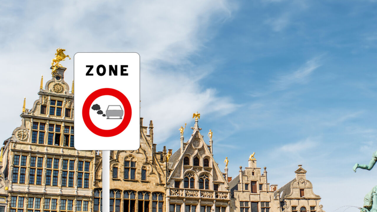 Verstöße von ausländischen Autofahrern in den Umweltzonen in Belgien