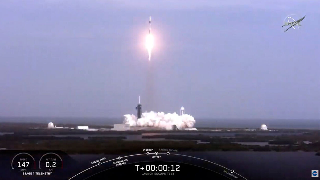 Lancering van SpaceX die moest mislukken is gelukt