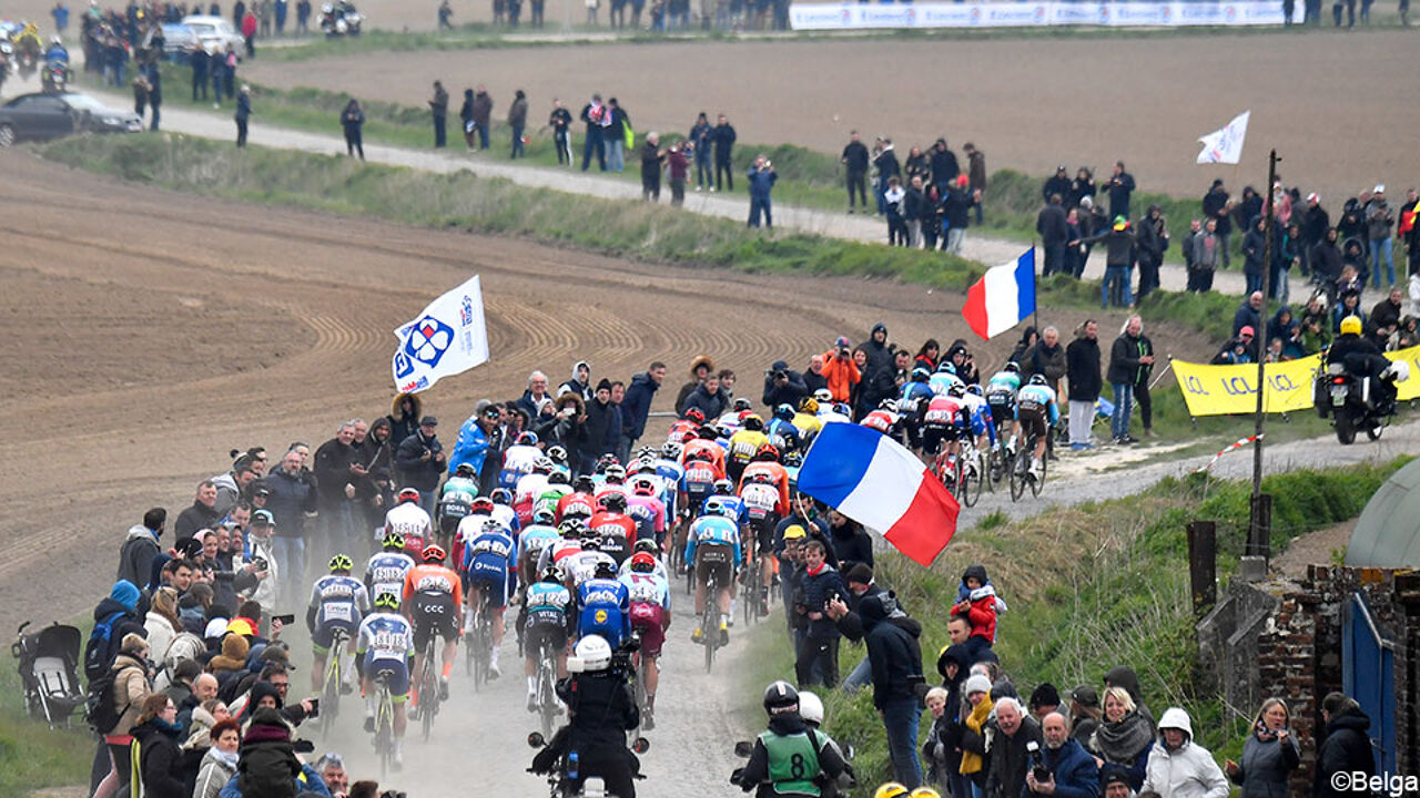 ParijsRoubaix telt dit jaar meer kasseien en meer hellende kasseistroken sporza