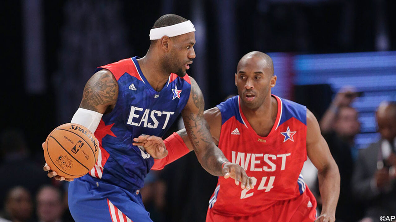 Until recently, All Star was played between the best players from East and West. James and Bryant