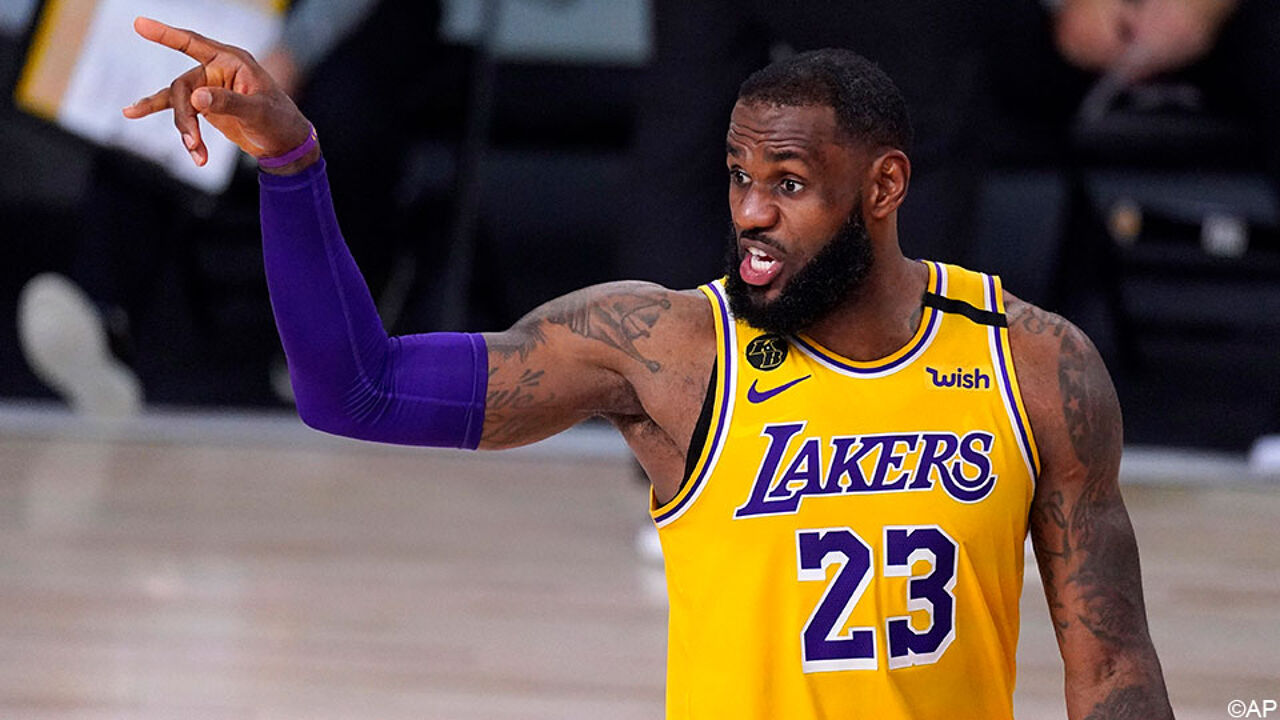 LeBron James staat 16e keer in All-NBA Team, niemand deed ooit beter |  sporza