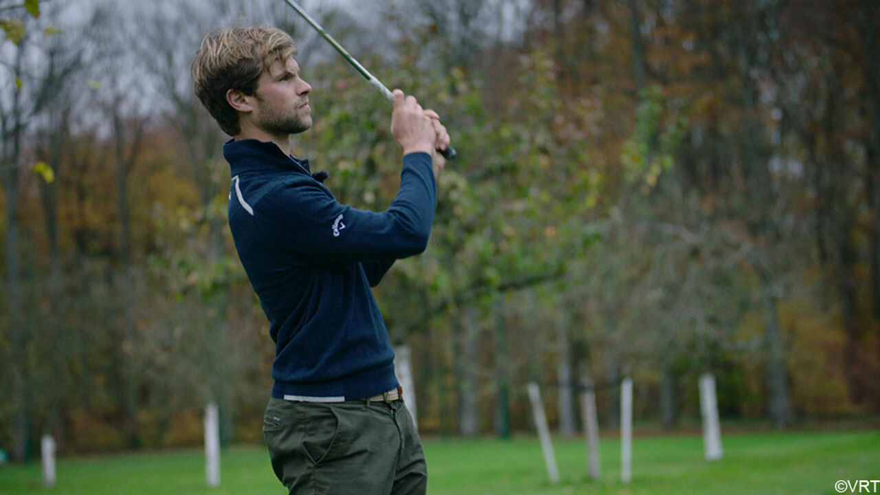Golfer Thomas Detry:
