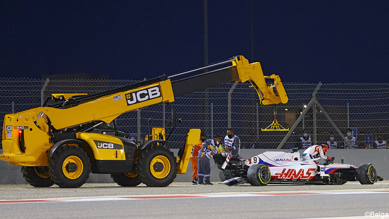 Finire la gara non è stata un'impresa per Nikita Mazepin. Nikita Mazepin