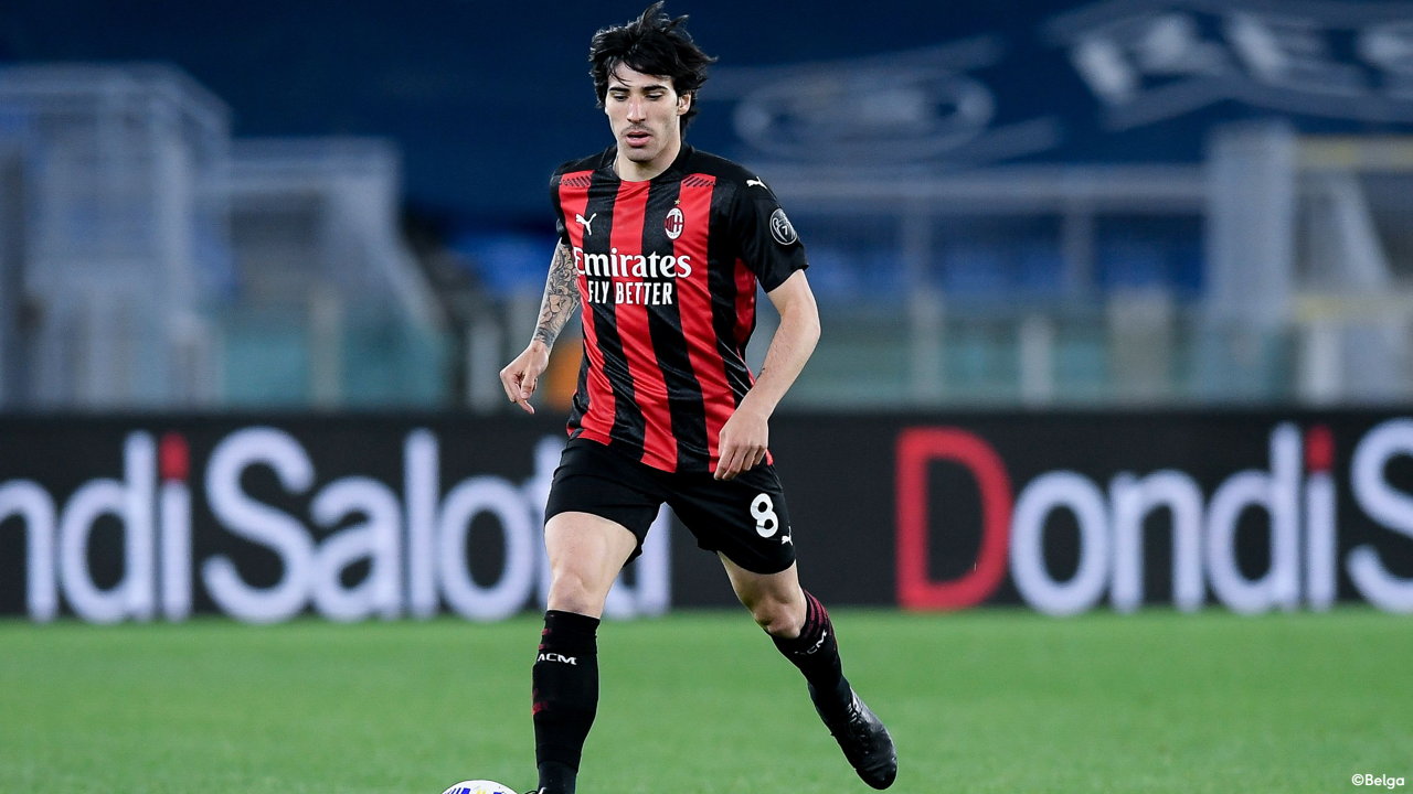 De sierlijke Sandro Tonali had een moeilijke aanpassingsperiode bij Milan, maar bloeide vorig seizoen helemaal open.