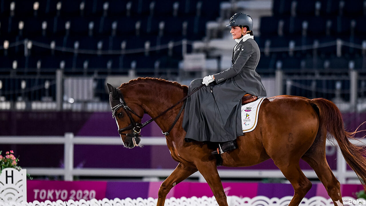 Amazone Barbara Minneci grijpt net naast het brons in de vrije kür sporza