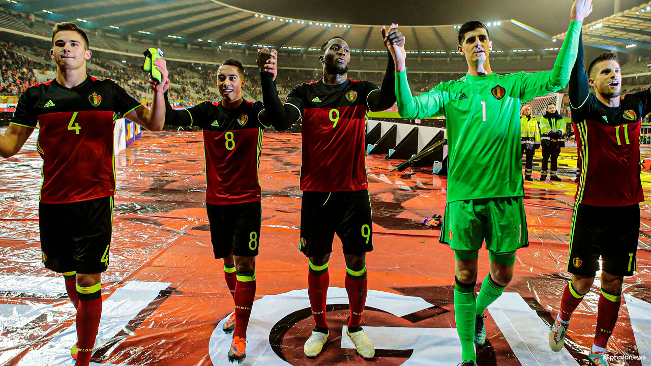 Lukaku na de bewuste interland tegen Estland.