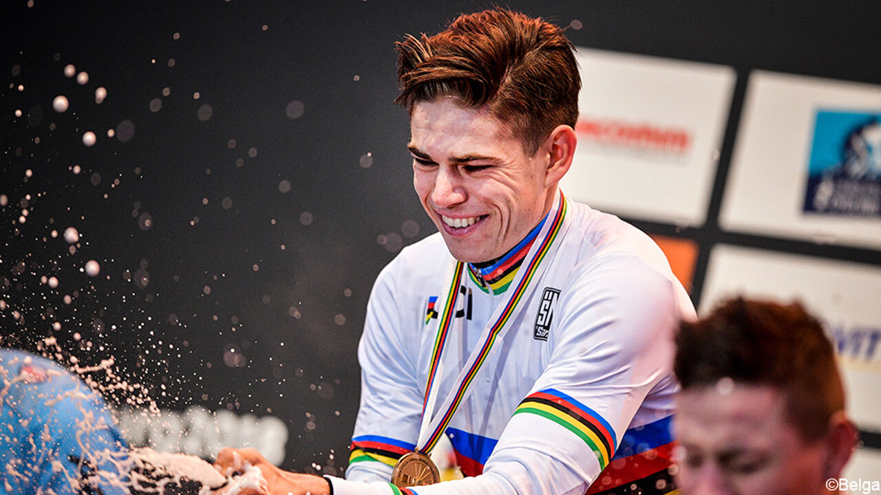 L'ultimo titolo mondiale di Wout van Aert risale al 2018 a Valkenburg. Fuori van Aert