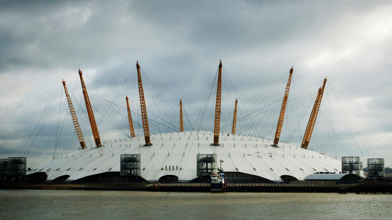 The Millennium Dome in London was intended to celebrate the beginning of the year 2000. The Millennium Dome in London was intended to celebrate the beginning of the year 2000.