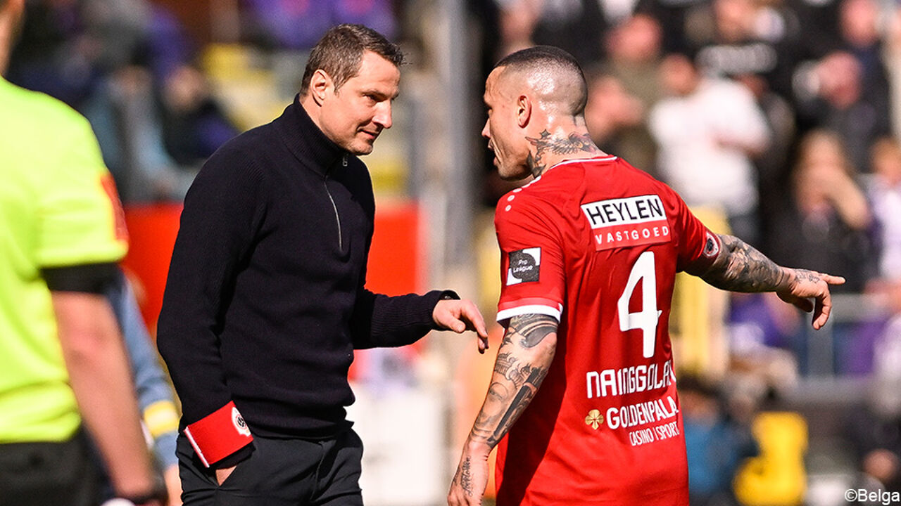 Brian Brisky and Radja Nainggolan Brian Brisky and Radja Nainggolan