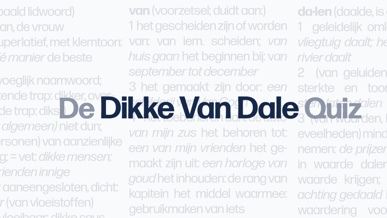 QUIZ - Over- of onderschat: maak jij nog werk van de dt-regel? Test