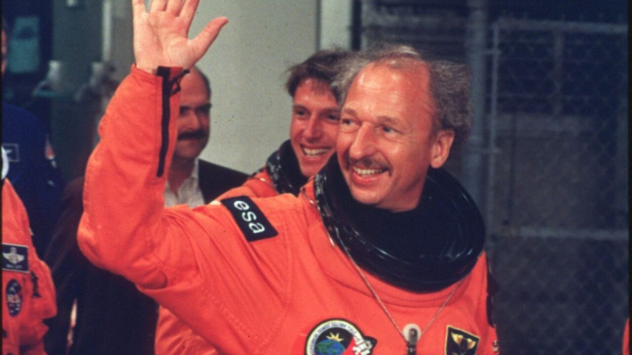 Il y a 30 ans, Dirk Frimout devenait le premier Belge dans l'espace 