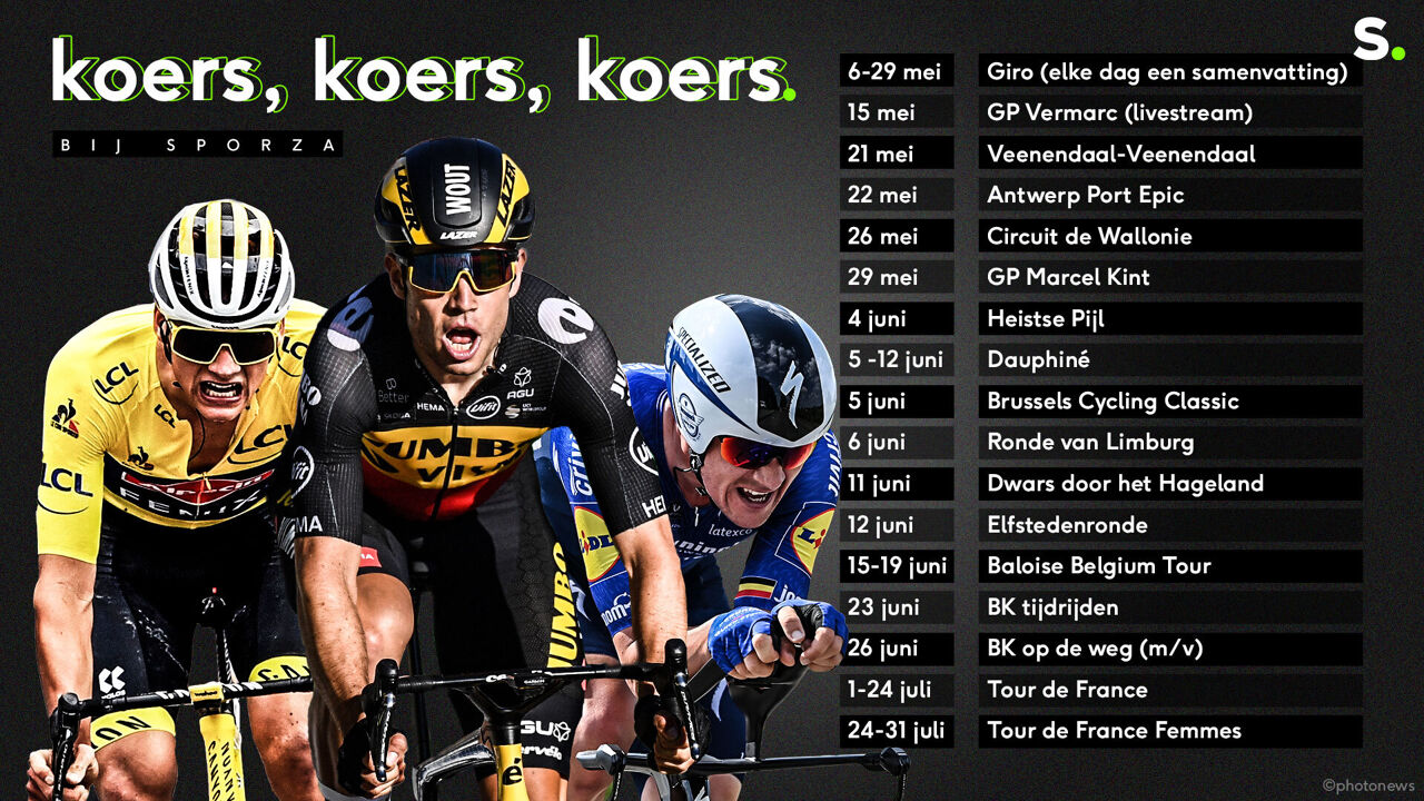 Dipje na het voorjaar? Geen nood de wielerkalender blijft om van te