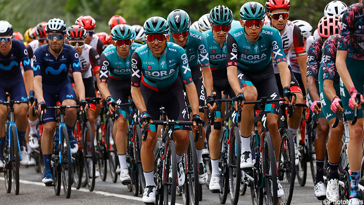 Bora-Hansgrohe was een van de sterkste ploegen in deze Giro.