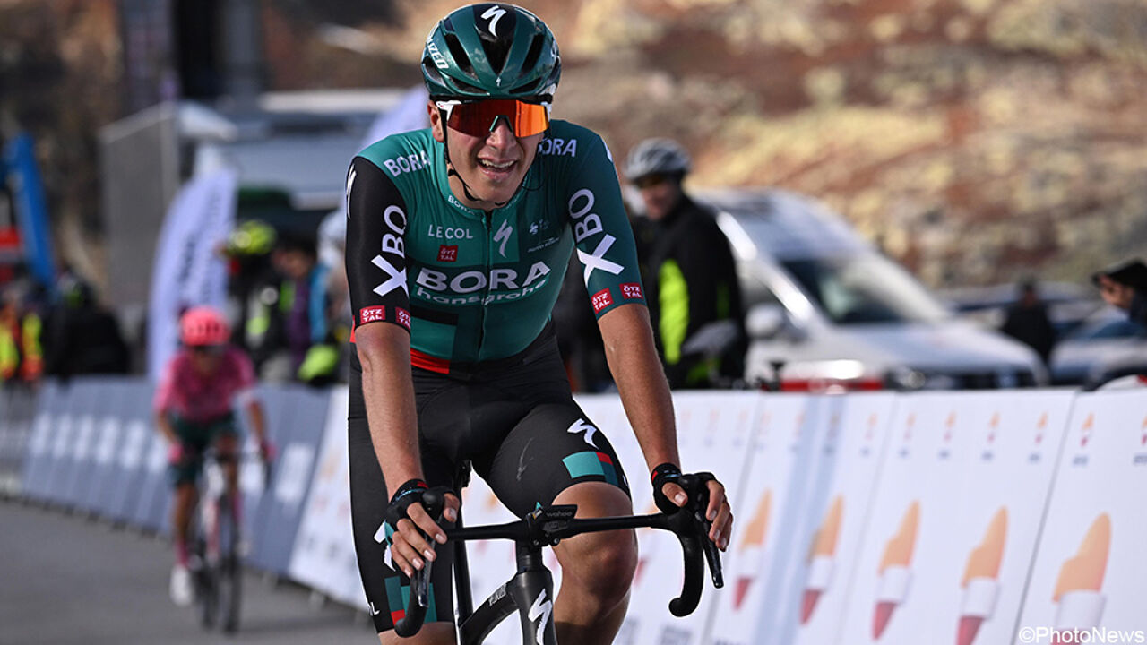 Cian Uijtdebroeks reed nooit bij de beloften.