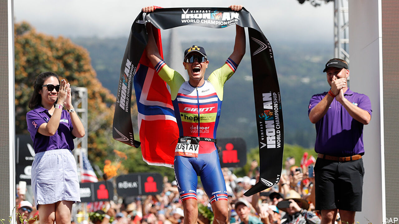 Il norvegese Gustav Eden batte il record della competizione alle Hawaii, Vandendriessche 37 e primo belga |  Ironman Hawaii
