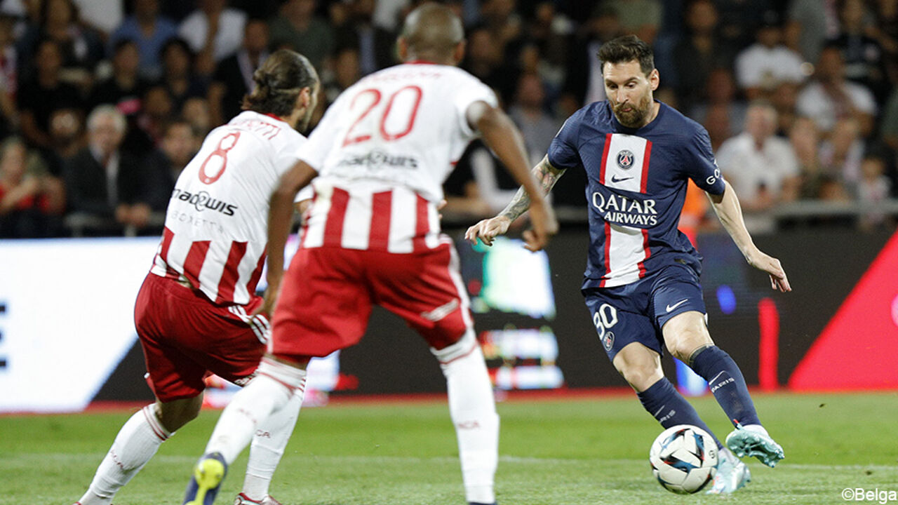 Guarda: Messi e Mbappe sconfiggono la Corsica con tiki-taka in stile parigino |  Ligue 1 Uber Eats 2022/2023