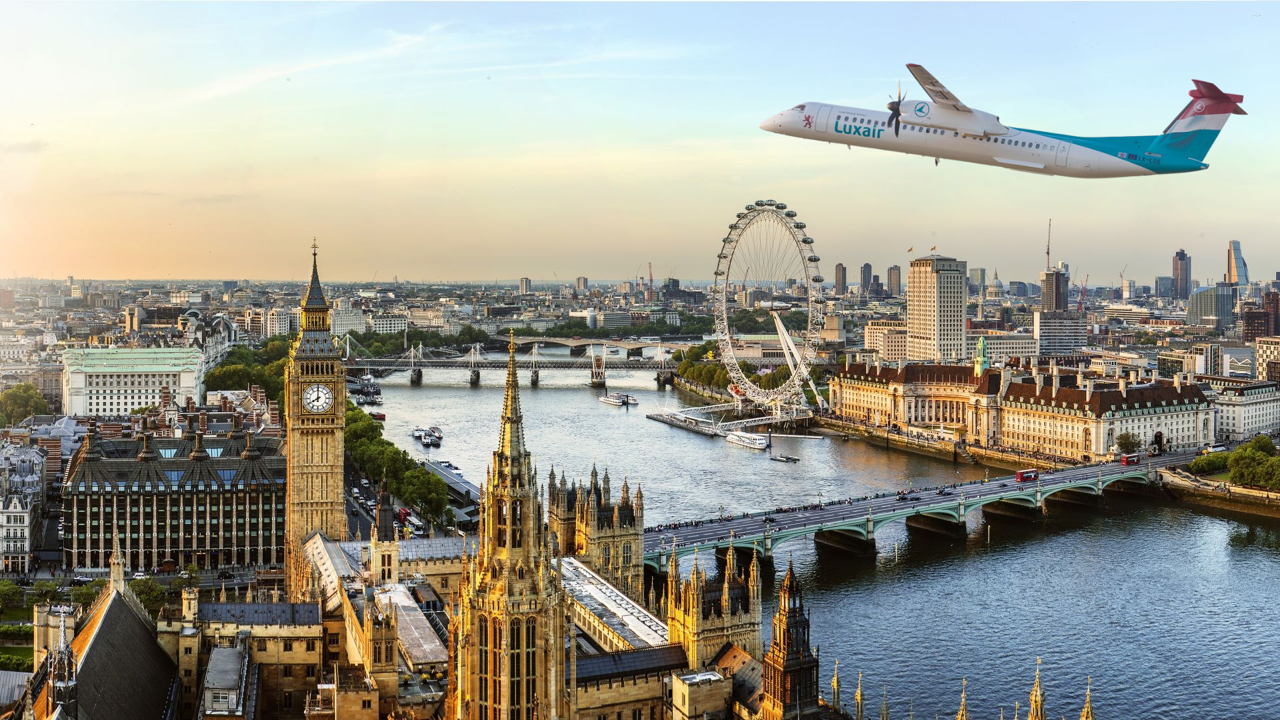 Luxair launches AntwerpLondon City flight VRT NWS news