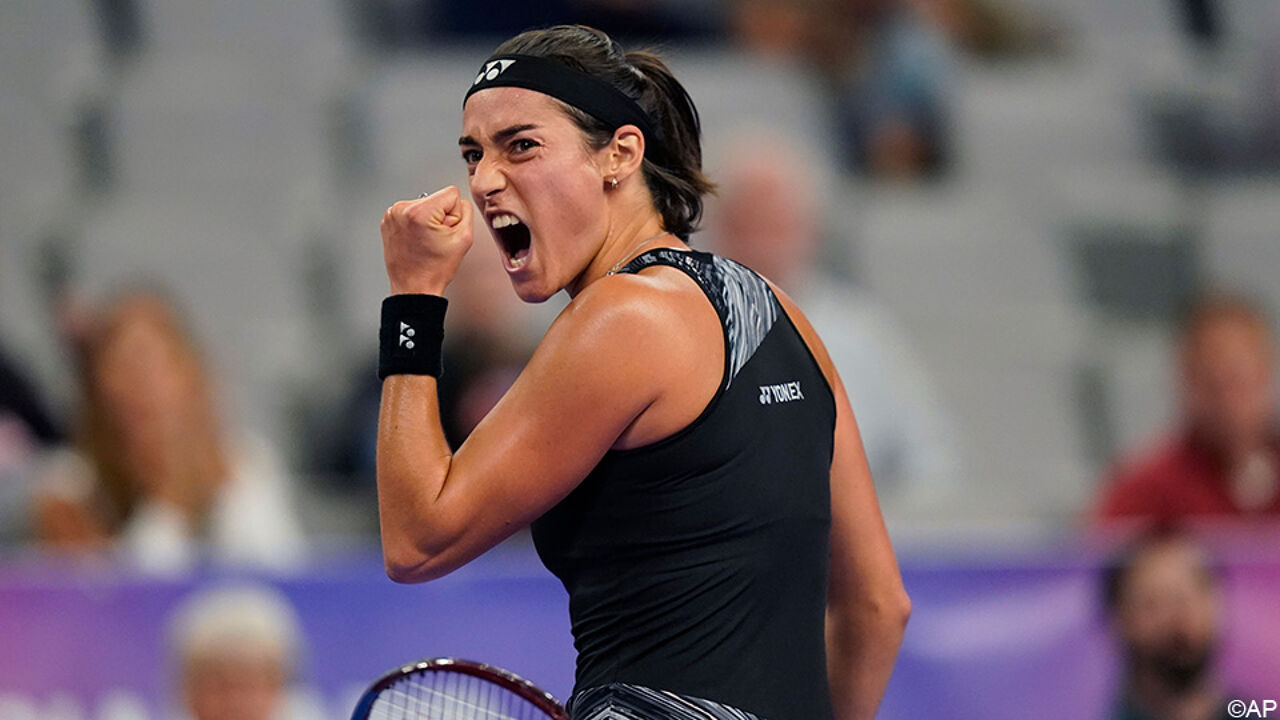 Каролина Гарсия из Франции вышла в финал WTA |  Финал ВТА