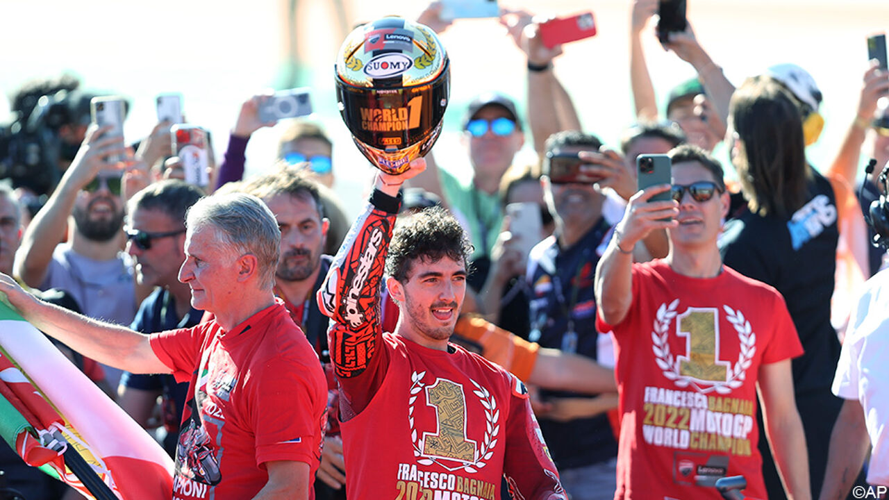 L’Italia ha un altro campione del mondo in MotoGP: Francesco Bagnaia succede a Valentino Rossi |  Motogp