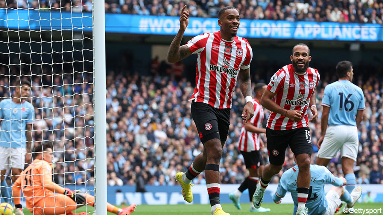 LIVE: Foden clears Toney's opening goal on the stroke of half-time |  Premier League 2022/2023 - Archysport