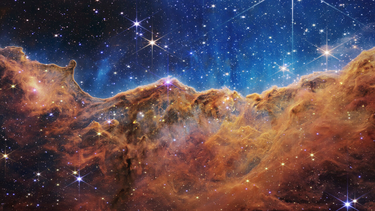 The Carina Nebula in our galaxy The Carina Nebula in our galaxy