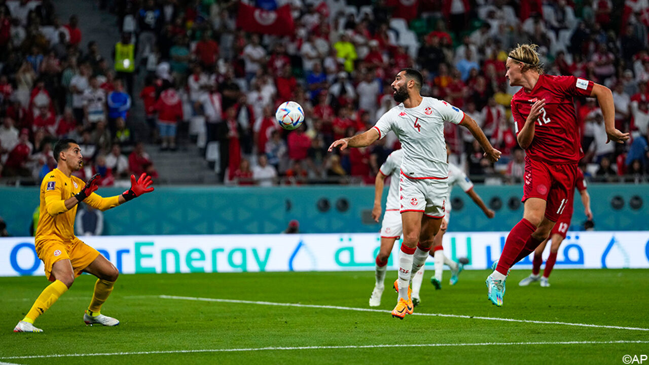 La Danimarca, nonostante la mancanza di opportunità e il gol annullato a Skov Olsen, non ha superato la Tunisia |  Coppa del Mondo 2022