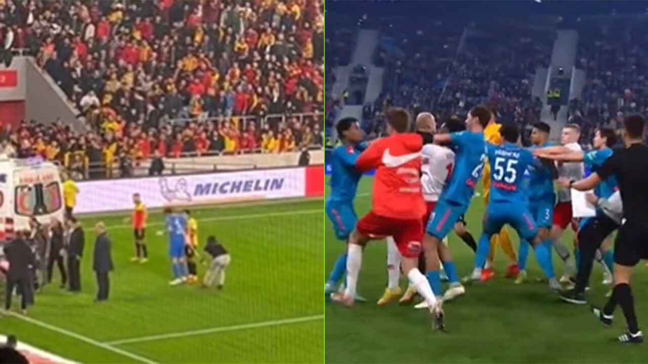 Ужасный футбол: вратарь Турции попал под угловой флаг, драка в России |  Зарубежный футбол