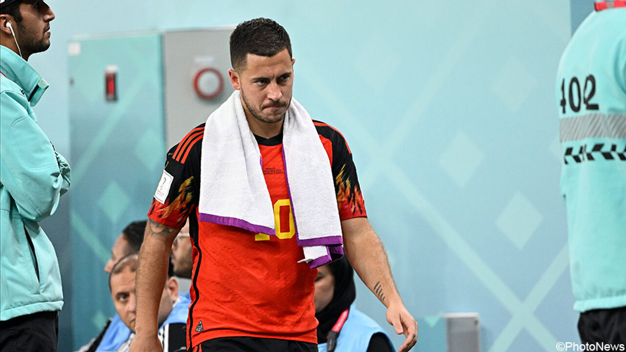 Eden Hazard takes a look at his ‘last dance’ against Croatia: ‘It was expected to start’ |  Red Devils