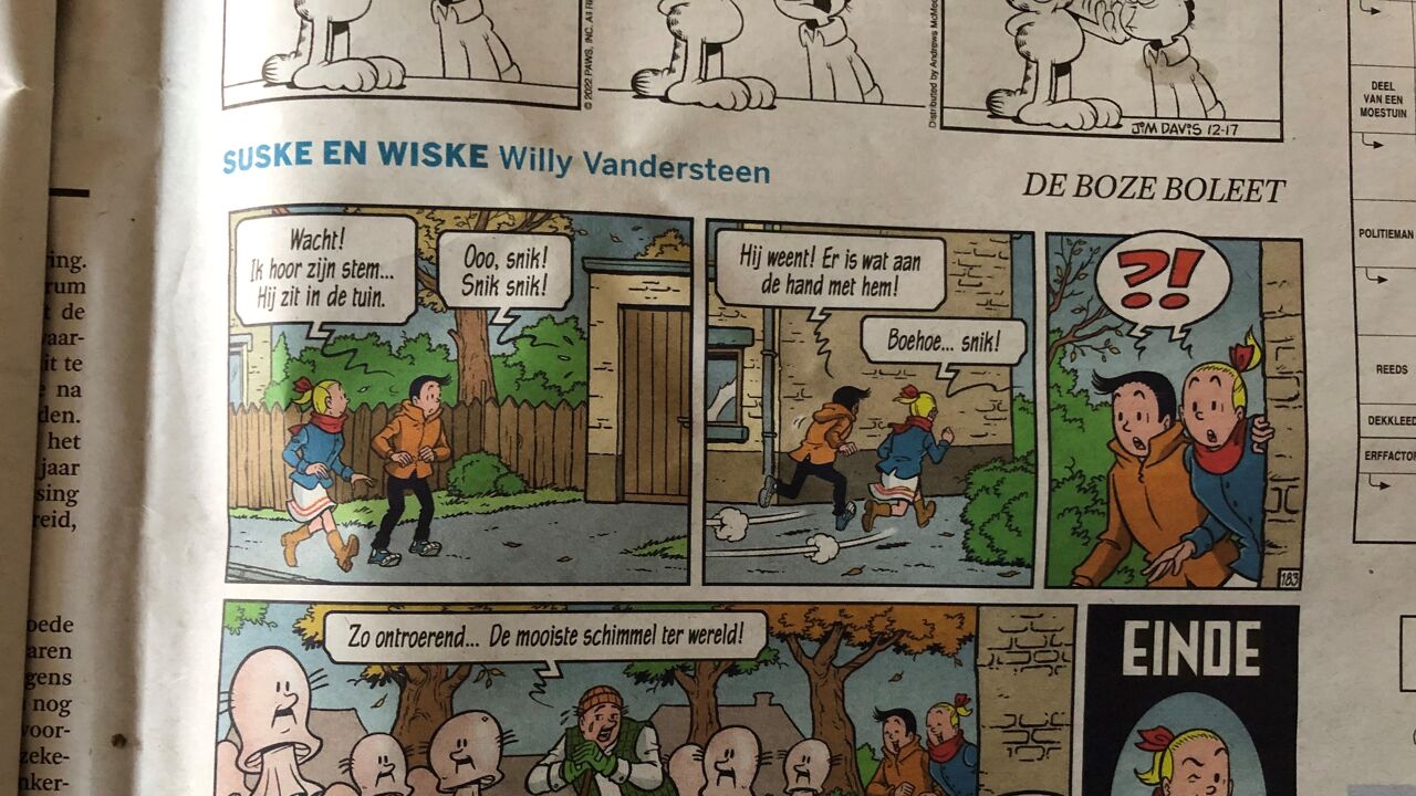 "Einde": Suske en Wiske verdwijnen na 77 jaar uit de krant | VRT NWS